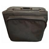 Black Soft-Sided Locking Briefcase
