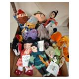 Disney Store Bean Bag Plush Dolls