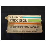Armscor 9mm 115gr FMJ Pistol Cartridges (50)