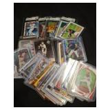 Baseball Card Collection With Slabs
