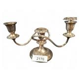 Cheltenham & Company Silverplate Candelabra