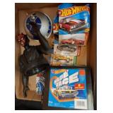 Hot Wheels Cars and Star Wars Figures Lot