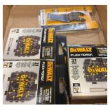 DeWalt FLEXTORQ 31-Piece Bit Set, Lot of 3