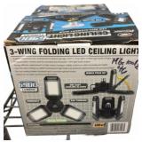 Primewire 3-Wing Folding LED Ceiling Light