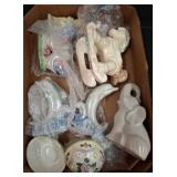 Ceramic Figurines and Decor Lot