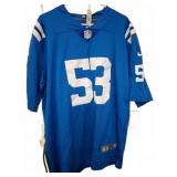 Nike NFL Colts Leonard #53 Jersey XXL