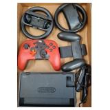 Nintendo Switch Console Accessories Lot