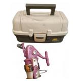 Plano Tackle Box With Roddy Lites Reel & Tacl