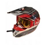 Thor MX Motocross Helmet with Scott Goggles