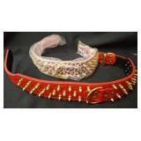 Spiked Leather Dog Collars