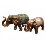 Decorative Elephant Statues, Bronze