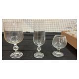 Crystal Stemware Glasses Set