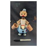 Nesco Clown Ceramic Decanter Bottle