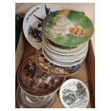 German Collector Plates and Trinket