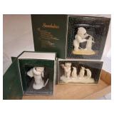Department 56 Snowbabies Figurines, Set of 3