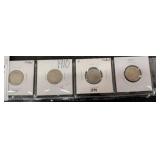 4 Liberty V Nickels 1899-1911