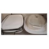 CorningWare & Corning White Cookware Set