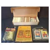 Baseball Card Lot With Sealed Sets