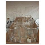 Clear Glass Vases and Jars Lot