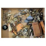 Vintage Keys, Keychains, and Trinket