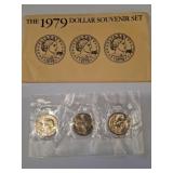 1979 Susan B. Anthony Dollar Souvenir Set