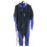 Skiwarm XL Black and Purple Wetsuit