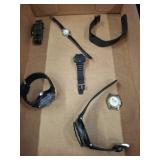 7 Wristwatches, Mixed Brands
