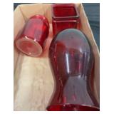 Red Glassware Collection