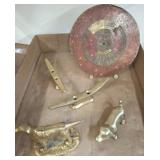 Brass Items and Perpetual Calendar