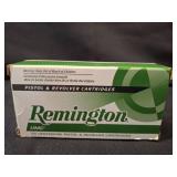 Remington 9mm Luger 115gr FMJ Ammo, 50 Rds