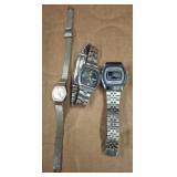Three Mixed Wristwatches: Bulova, Seiko, and