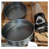 Bakeware and Blender Lot