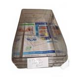 Three Totally Kitchen Plastic Freezer Bins