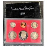 1980 United States Proof Coin Set
