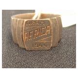 World War II Oran Africa 1944 Souvenir Ring