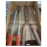 Rusted Garden Shears and Loppers