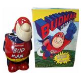 Budweiser Bud Man Ceramic Beer Stein W/ Box