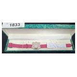 Suzanne Somers Rhinestone Frog Watch