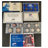 2006 US Mint Uncirculated & Proof Coin Sets