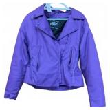 Jafrum Motorcycle Gear Purple Jacket M