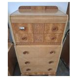 Wooden Chest of Drawers, 32x20x59 Inches