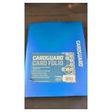Cardguard Card Folio With Basketball Cards