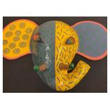 Lightweight Painted Animal Mask Sculpture