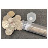 Buffalo Nickels Tube - Partial Date Lot