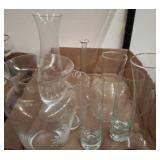 Clear Glass Vases