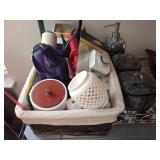 Lot: Hair Tools, Timers, Decorative JAR