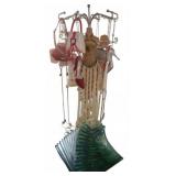 Dress Form Jewelry Stand with Accessories