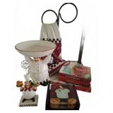 Chef Kitchen Decor Bundle and Cookbooks
