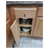 Wood Kitchen Cabinet With Drawer