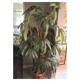 72in Tall Artificial Palm Plant in Basket